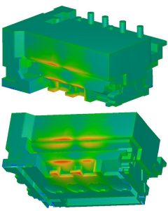A CFD engineering UK project: controlled casting cooling