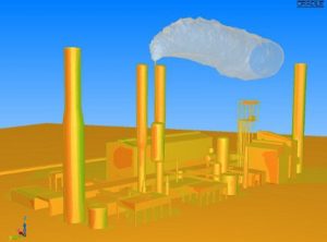 0.1% CO2 concentration above ammonia factory