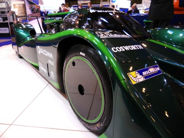 Drayson land speed record car at the Advanced Engineering UK 2013