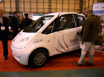 Fuel cell powered Microcab