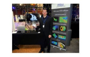 At the Engineering Simulation Show in Derby in 2015