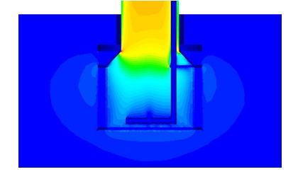 CFD simulation of sea water uptake line for FPSO 