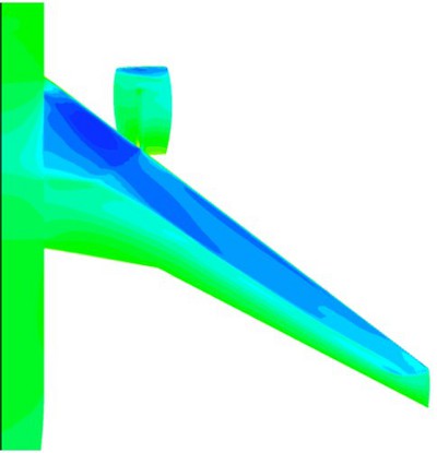 Vassberg [1] Cp on upper wing surfaces, M=0.85, Re=40x10<sup>6</sup> , AoA=2°